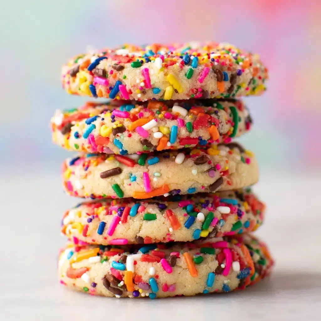 Rainbow Sprinkle Cookies Recipe - Recipe Image