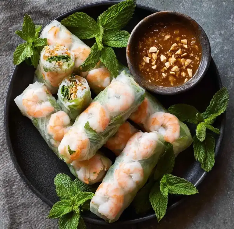 Vietnamese Rice Paper Rolls (Spring Rolls) Recipe