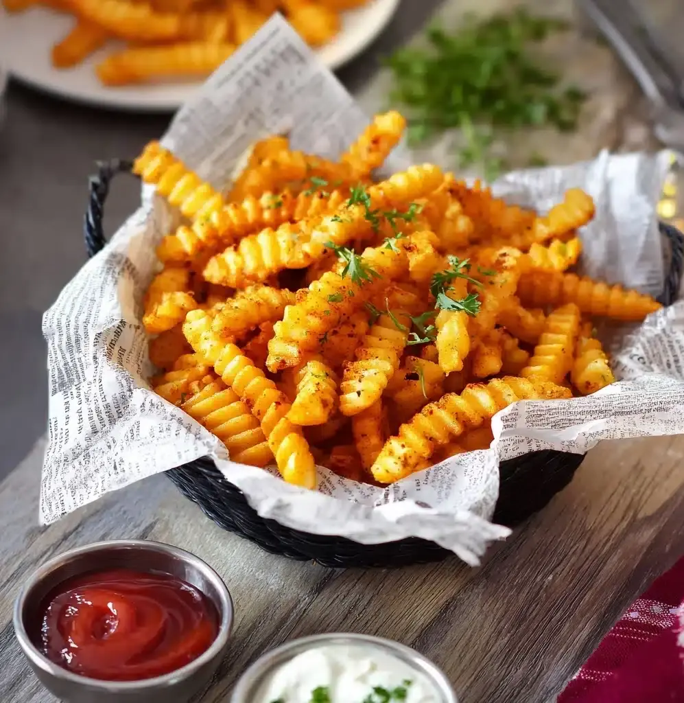 Crispy Masala Fries Recipe