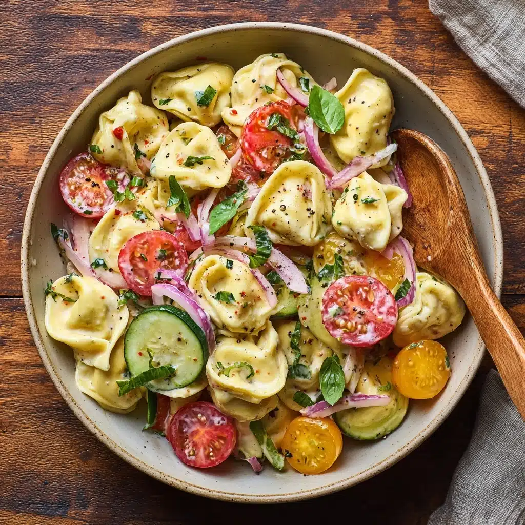 Tortellini Pasta Salad Recipe - Recipe Image
