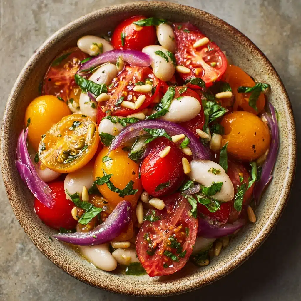 Cherry Tomato And White Bean Salad Recipe - Recipe Image