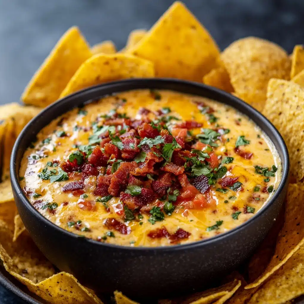 Cheesy Rotel Ranch Queso Recipe