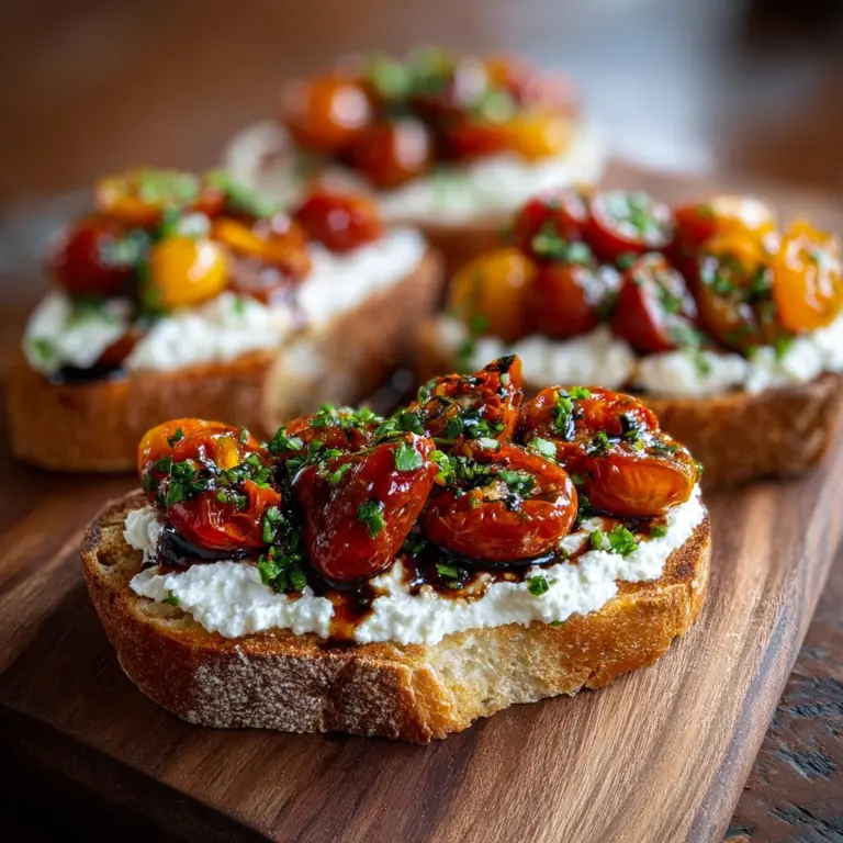 Burrata Bruschetta Recipe