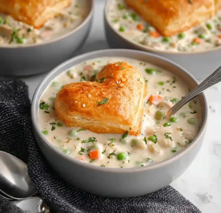 Slow Cooker Chicken Pot Pie Soup Recipe