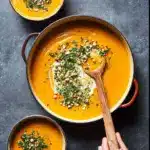 Spicy Instant Pot Carrot Soup Recipe