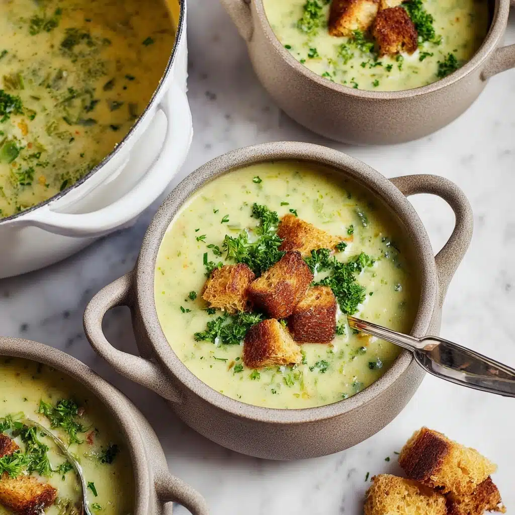 The Best Vegan Broccoli Cheese Soup Recipe - Recipe Image