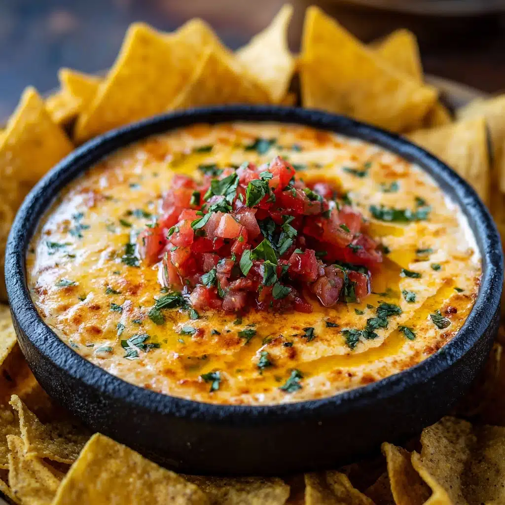Cheesy Rotel Ranch Queso Recipe - Recipe Image