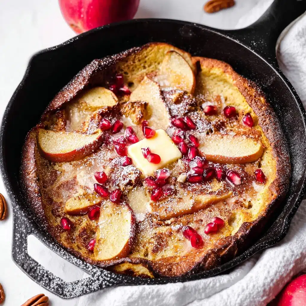Chai Spice Apple Dutch Baby with Honey Butter Recipe - Recipe Image