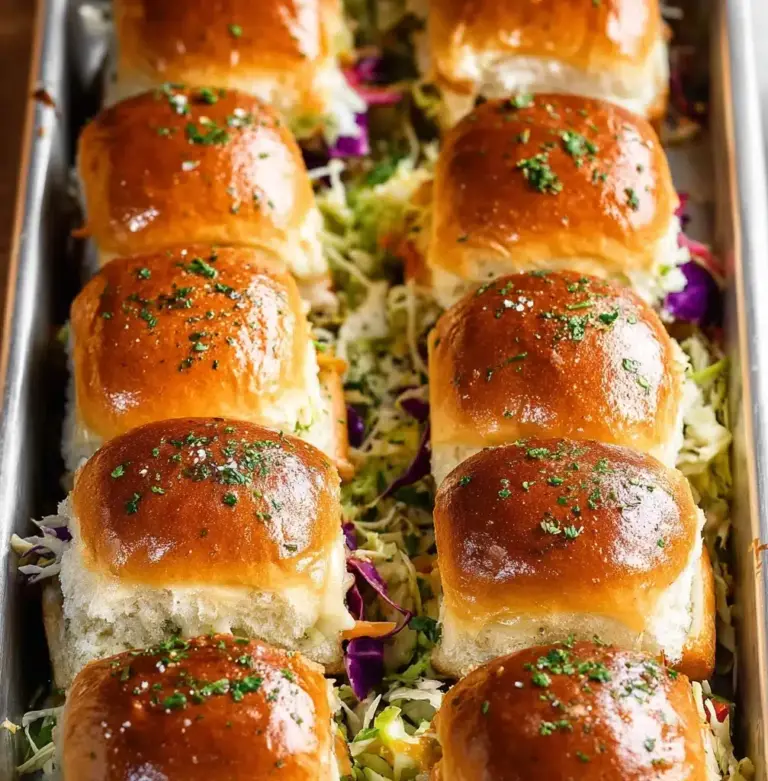 One Pan Turkey Cheese Melt Sliders Recipe