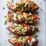 d Sweet Potatoes with a Chipotle Drizzle Recipe