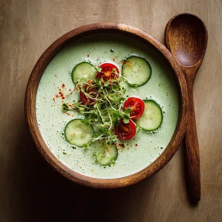Simple Cucumber Soup Recipe