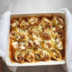 Beef Stuffed Shells Recipe