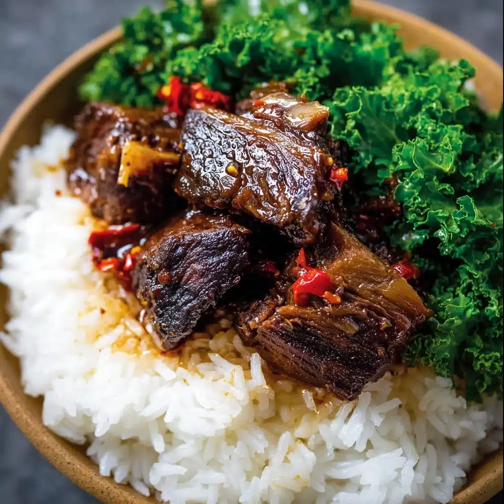 Sweet and Sticky Slow-Cooked Short Ribs Recipe - Recipe Image
