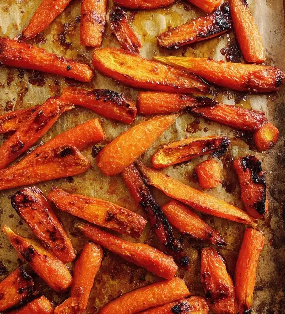 Roasted Carrots with Honey & Thyme Recipe