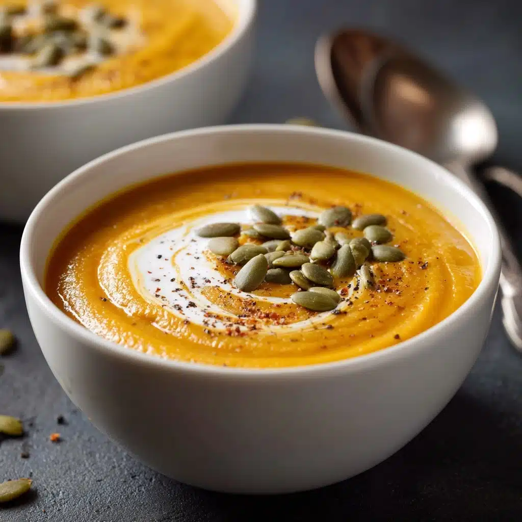 Creamy Roasted Pumpkin Soup Recipe - Recipe Image