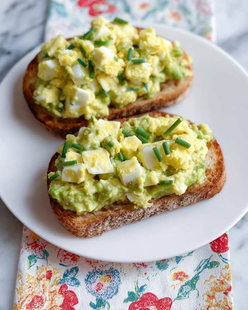 Easy Avocado Egg Salad Recipe