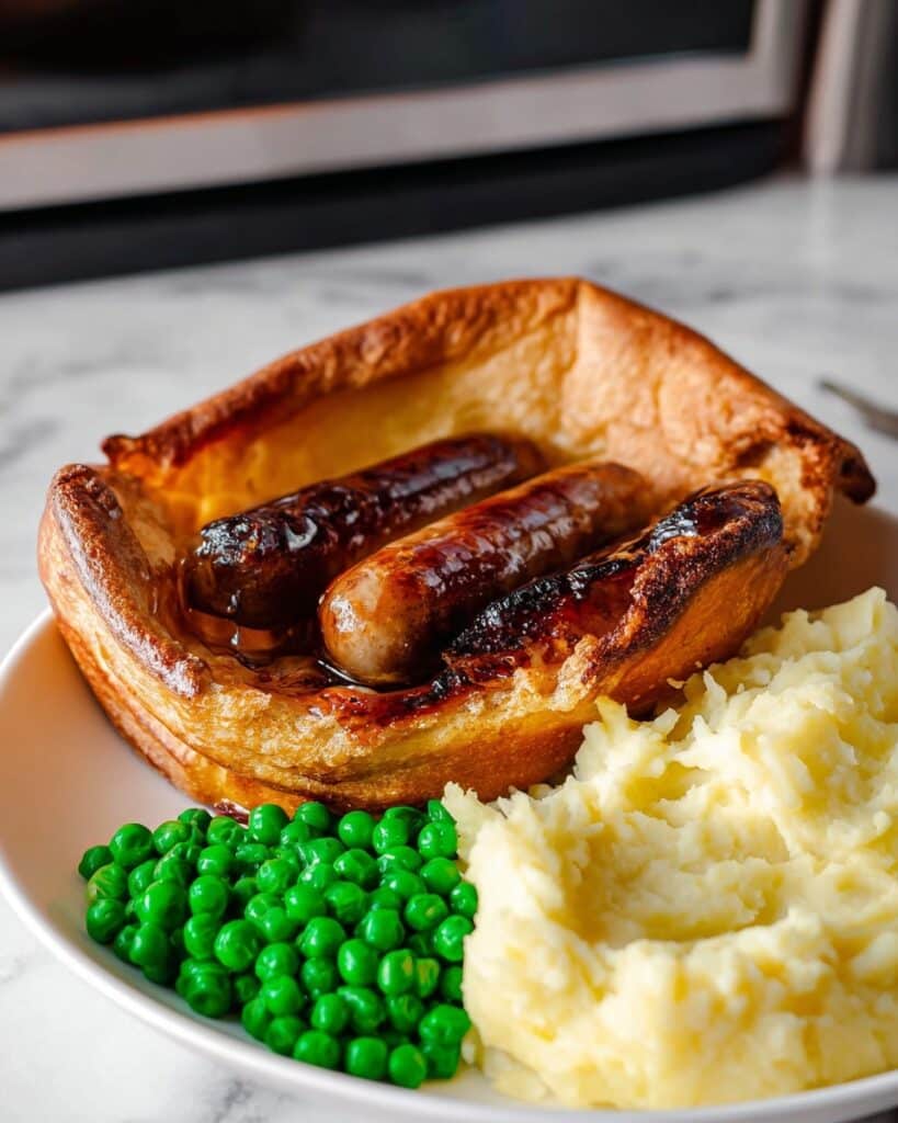 Toad in the Hole in the Ninja Dual Air Fryer Recipe