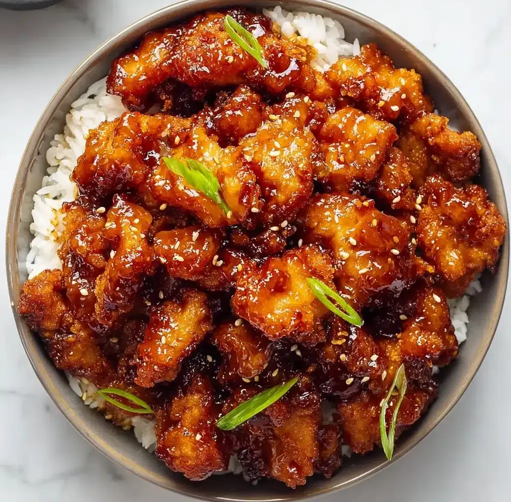 Hot Orange Chicken Recipe