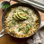 Salsa Verde Chicken & Rice Skillet Recipe