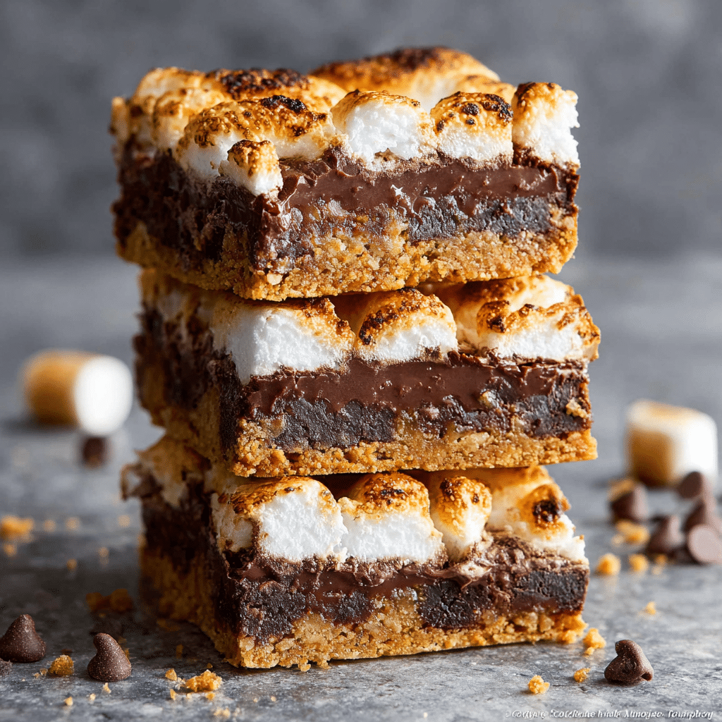 S'more Bars Recipe - Recipe Image