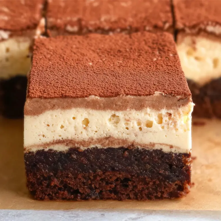 Tiramisu Brownies Recipe