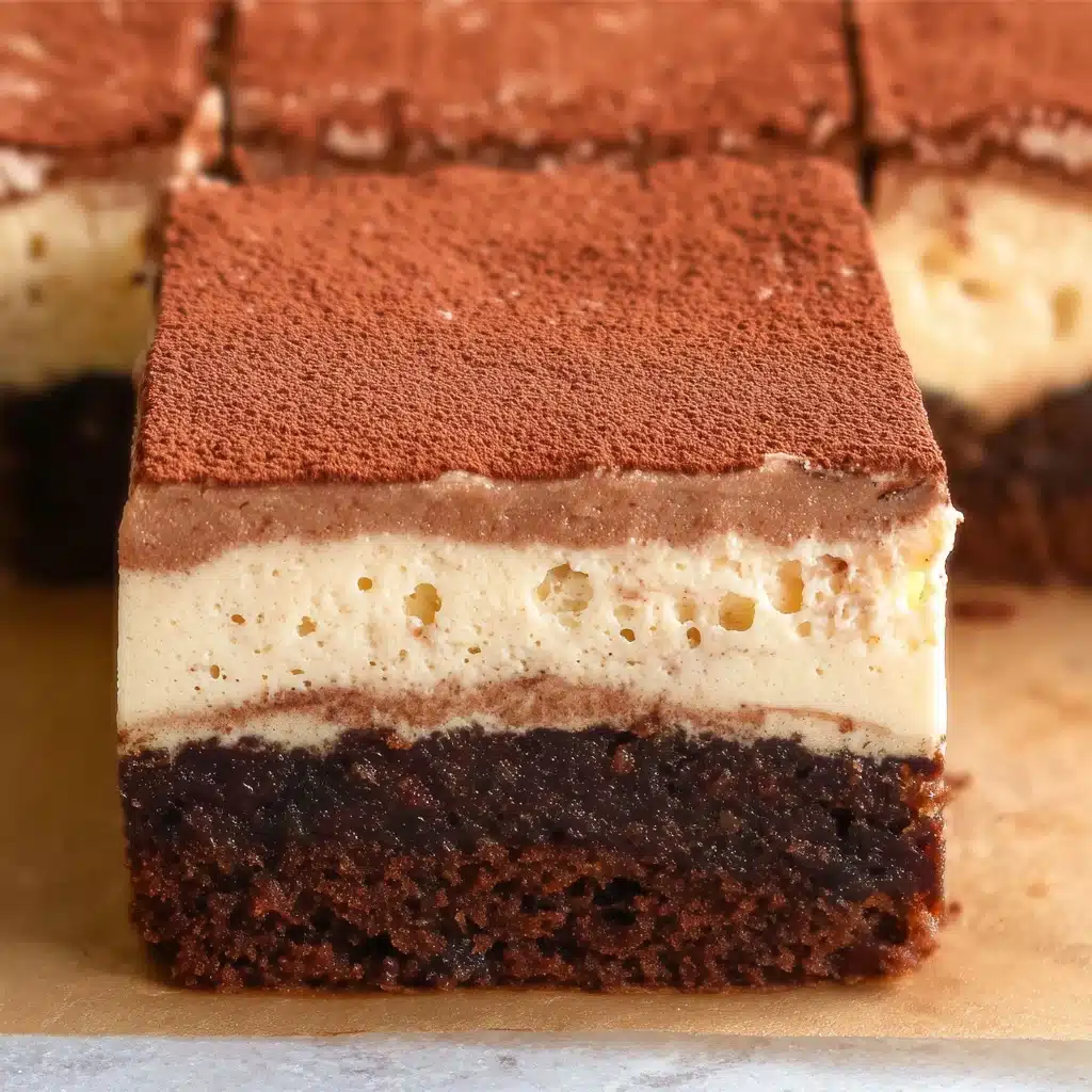 Tiramisu Brownies Recipe - Recipe Image