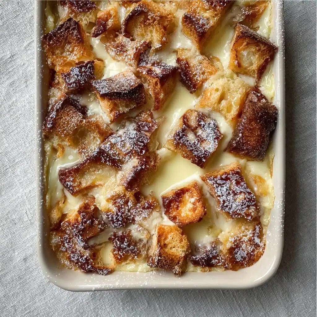 Easy vanilla bread pudding Recipe