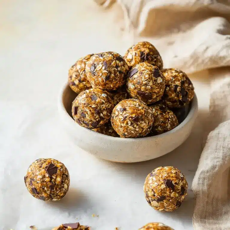 Pumpkin Protein Balls Recipe