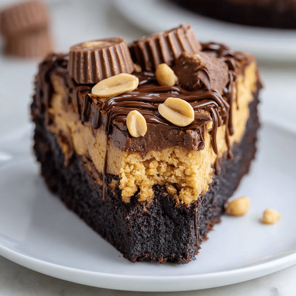 1 bowl peanut butter cup dump cake delight devours time Recipe - Recipe Image