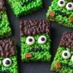 Frankenstein Rice Krispies Treats Recipe