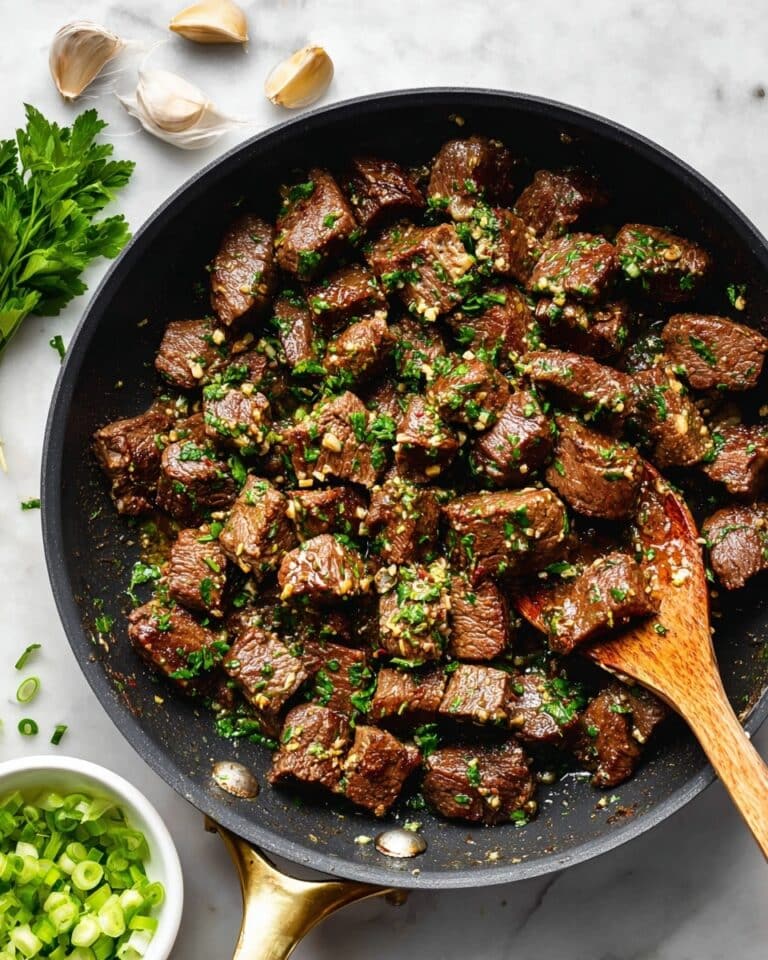 Garlic Butter Steak Bites Recipe