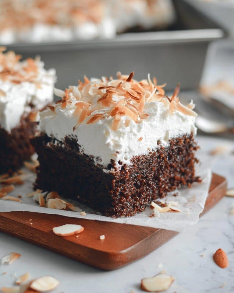Almond Joy Poke Cake Recipe