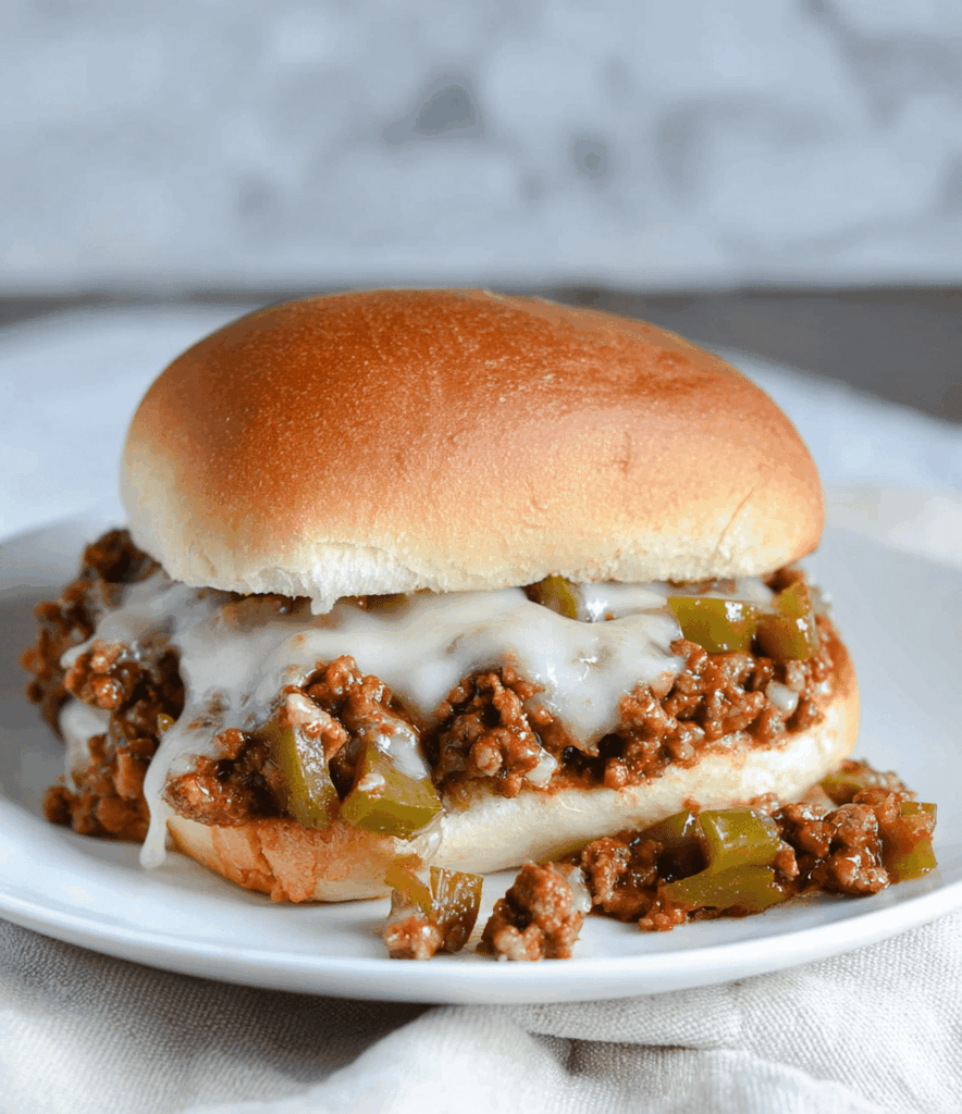 Philly Cheesesteak Sloppy Joes Recipe