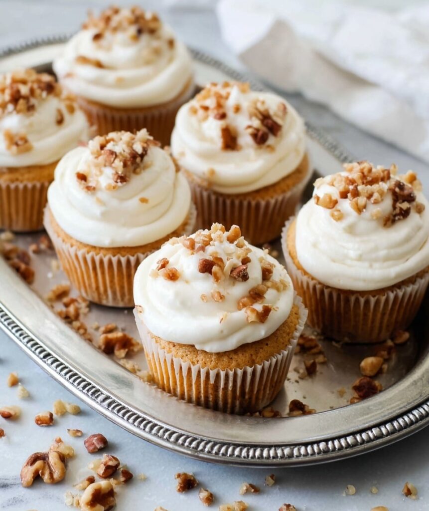 Caramel Pecan Cupcakes Recipe