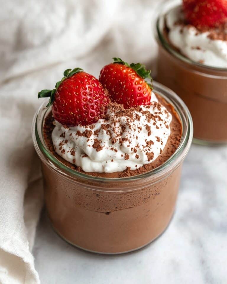 Whipped Greek Yogurt Chocolate Mousse Recipe