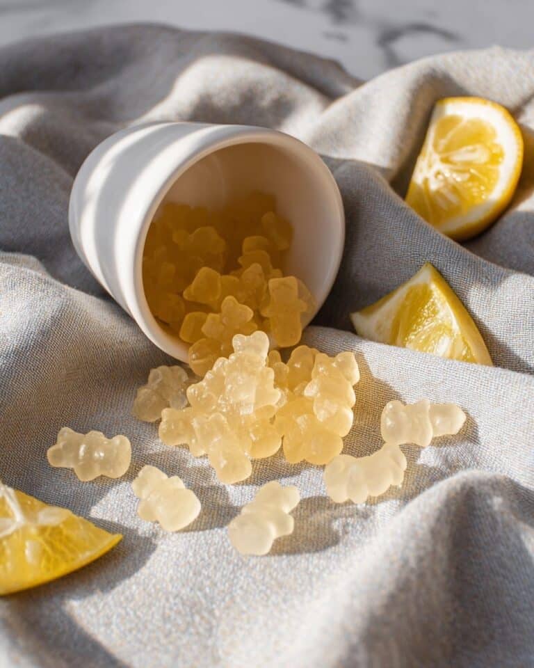Sour Lemon Gummy Snacks Recipe