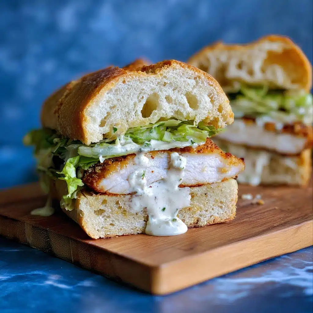 Crispy Chicken Caesar Sandwich Recipe - Recipe Image