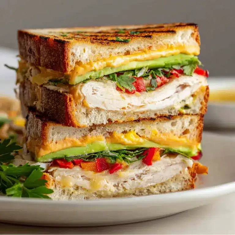 Chipotle Chicken Avocado Melt Recipe