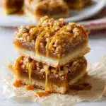 Salted Caramel Apple Pie Bars Recipe