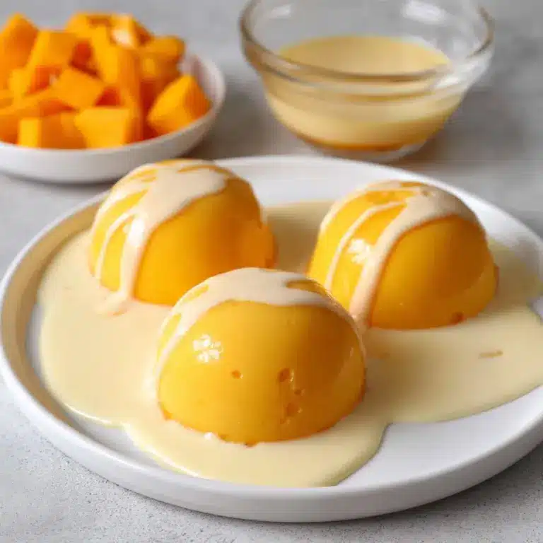 Easy Simple Mango Pudding Recipe
