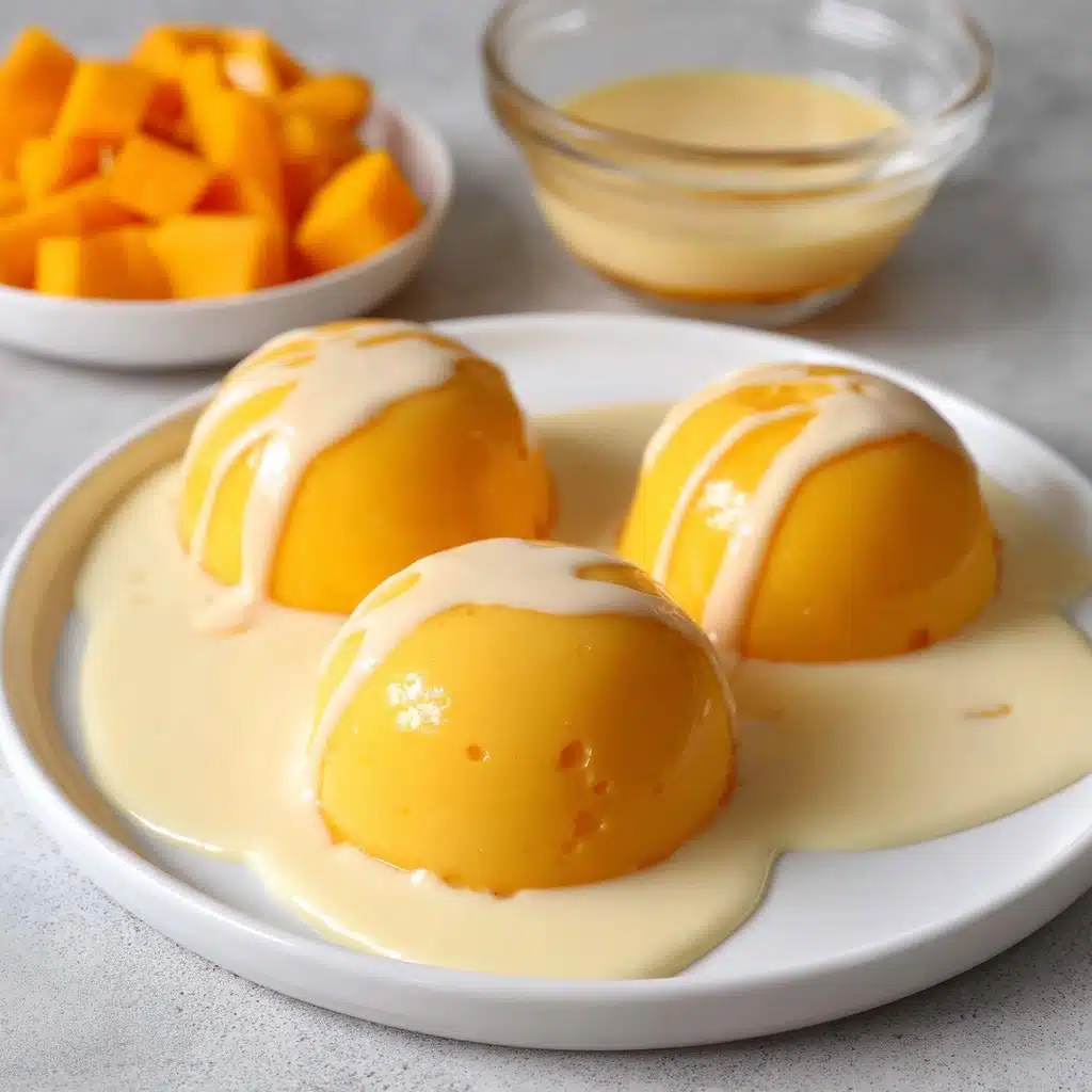 Easy Simple Mango Pudding Recipe