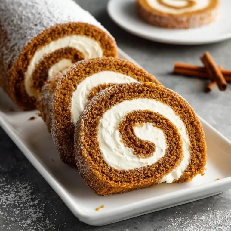 Pumpkin Roll Recipe