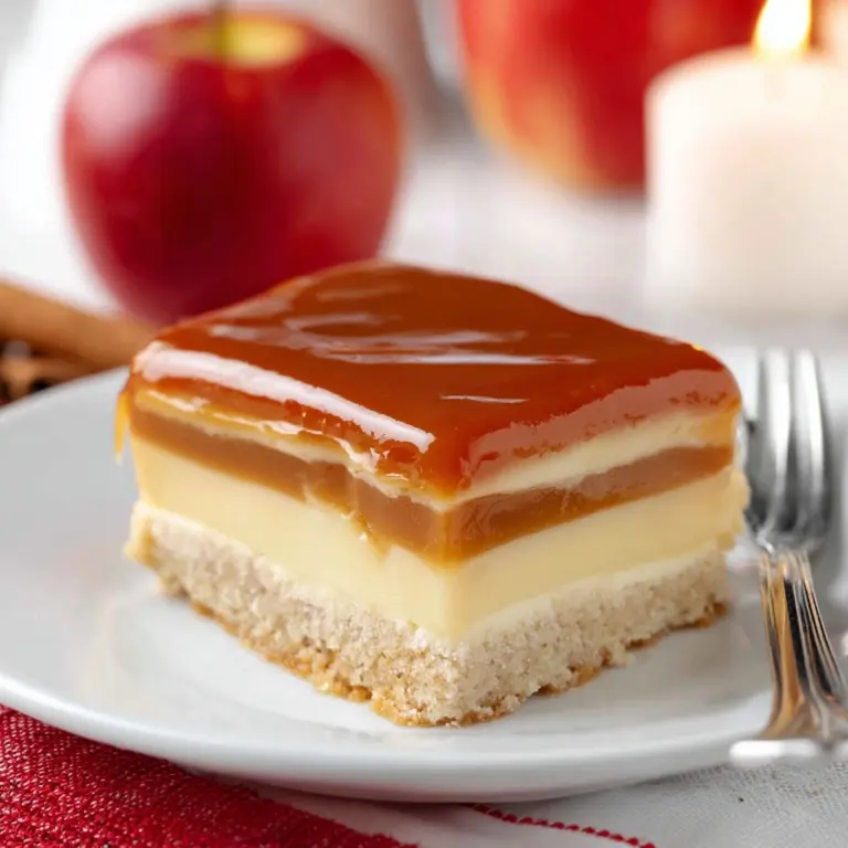 Caramel Apple Éclair Cake Recipe