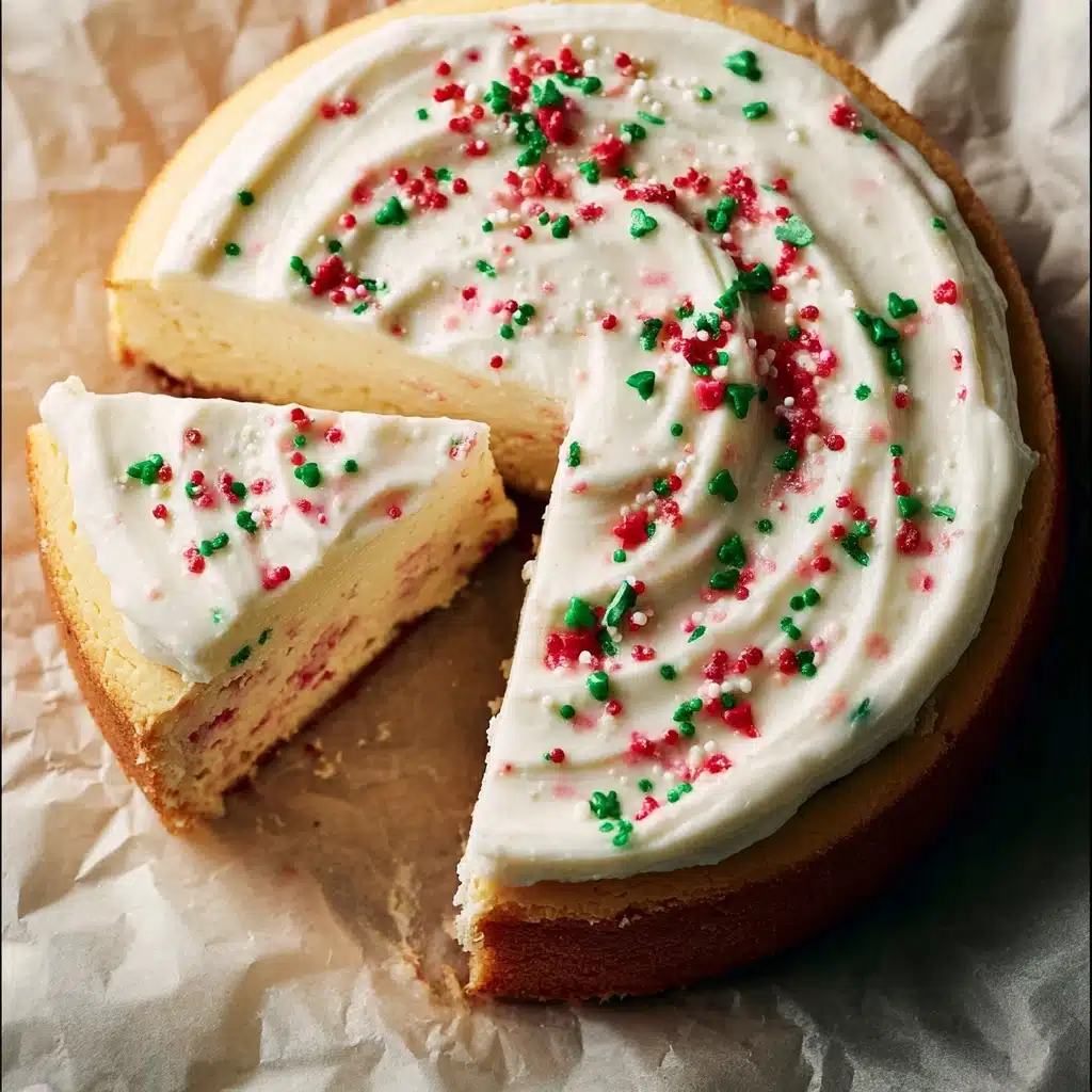 Sugar Cookie Cheesecake Recipe - Recipe Image