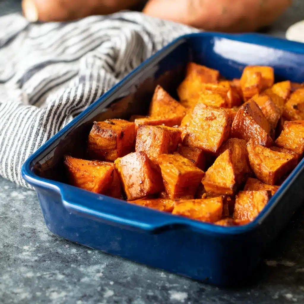 Roasted Sweet Potatoes with Honey and Cinnamon Recipe
