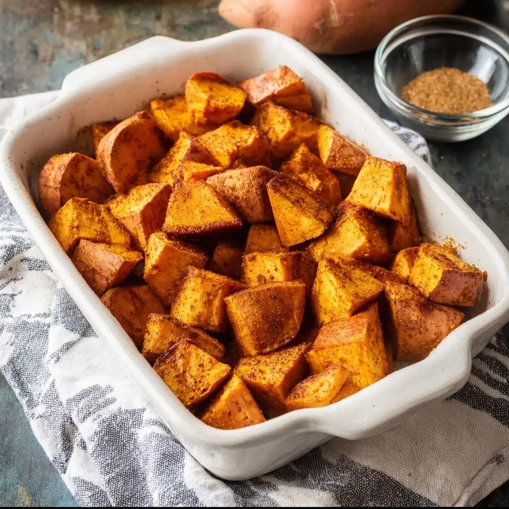 Roasted Sweet Potatoes with Honey and Cinnamon Recipe - Recipe Image