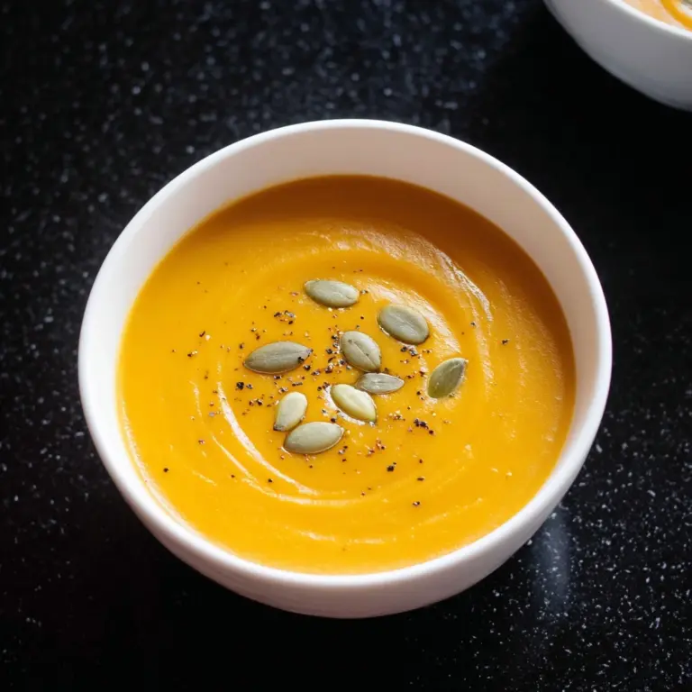 Creamy Roasted Pumpkin Soup Recipe