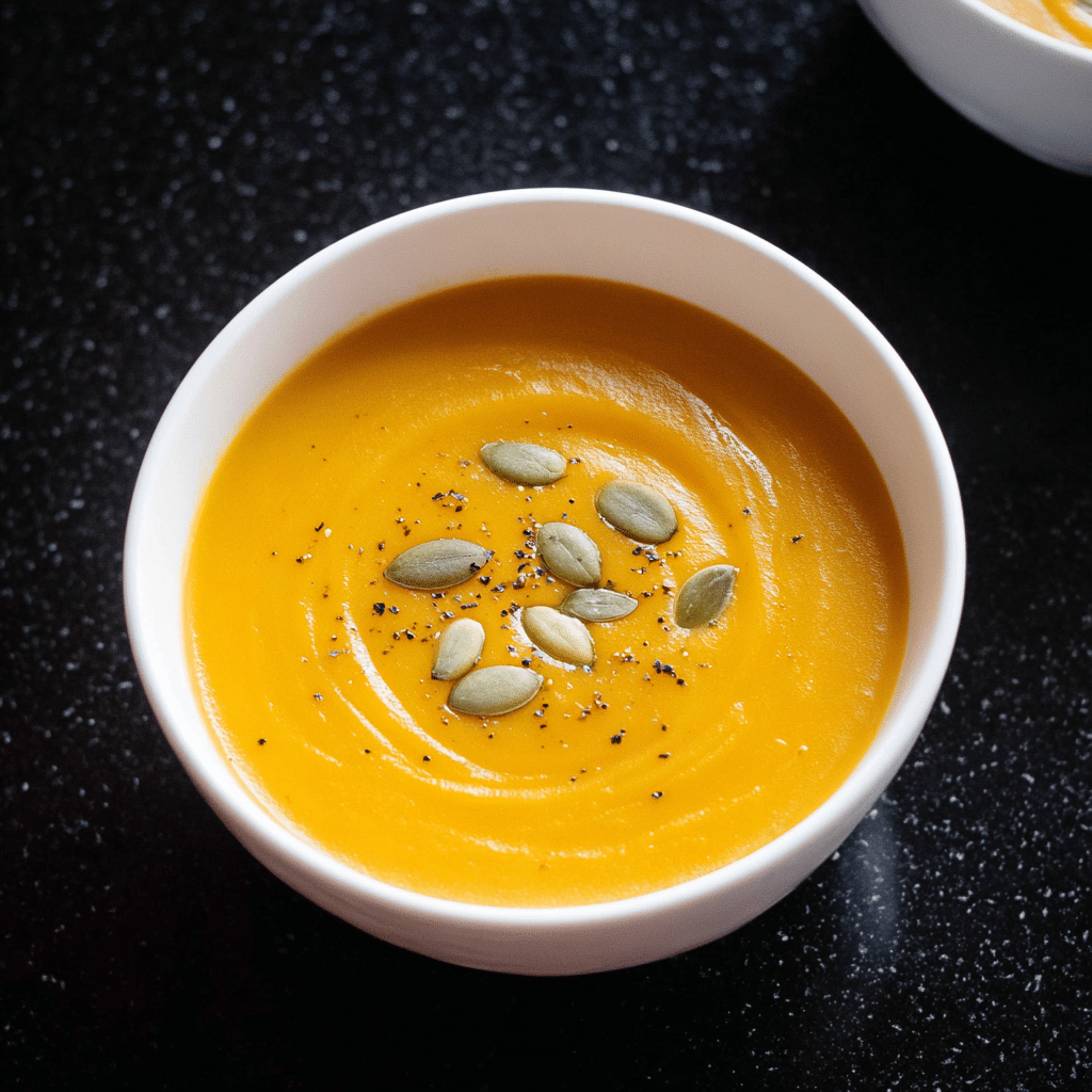 Creamy Roasted Pumpkin Soup Recipe - Recipe Image