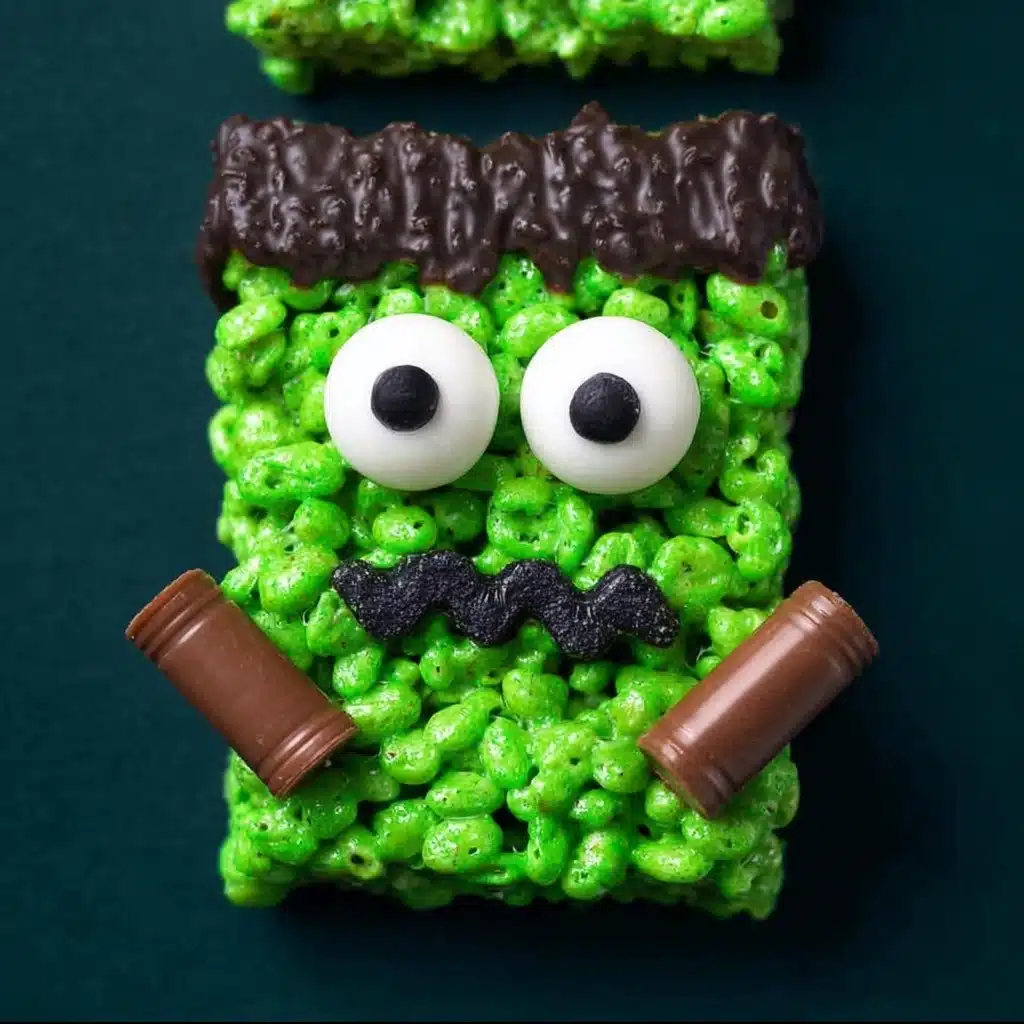 Frankenstein Rice Krispies Treats Recipe - Recipe Image