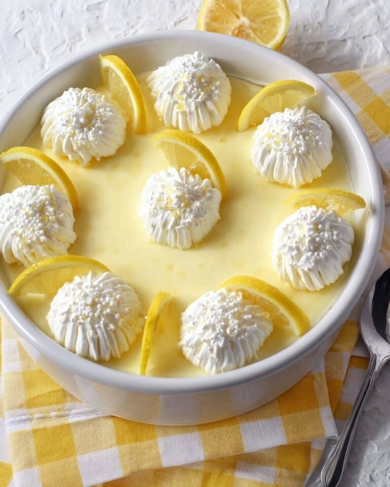 Fresh Lemon Mousse Recipe